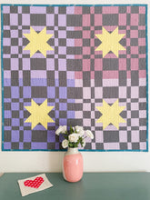 Load image into Gallery viewer, Strippy Stars PDF Quilt Pattern