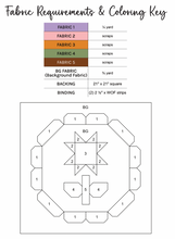Load image into Gallery viewer, Heirloom Star 18" Individual Block Pattern (PDF)