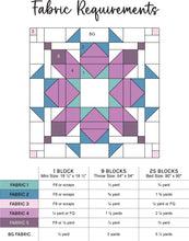 Load image into Gallery viewer, Starflake PDF Quilt Pattern