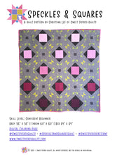 Load image into Gallery viewer, Speckles and Squares - PDF Pattern