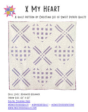 Load image into Gallery viewer, X My Heart Quilt - PDF Pattern