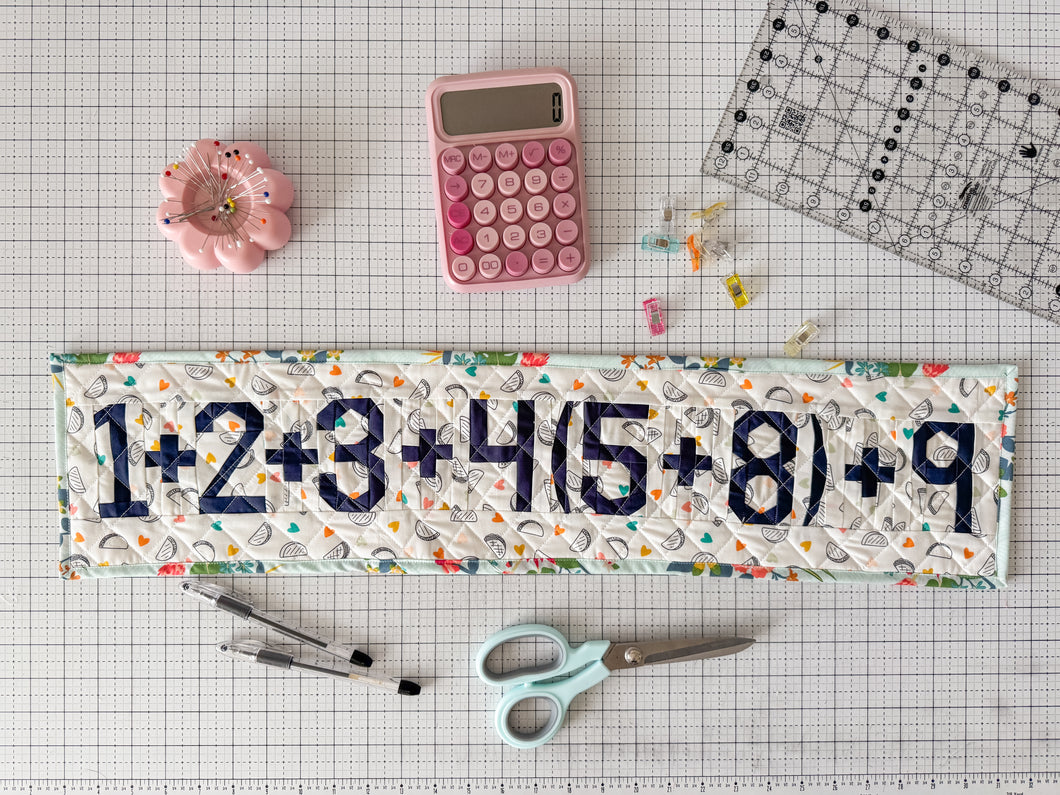 Six Seven (67) - FPP Mini Quilt Pattern