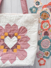 Load image into Gallery viewer, Flower Power - Scrappy Fabric Flower Pattern
