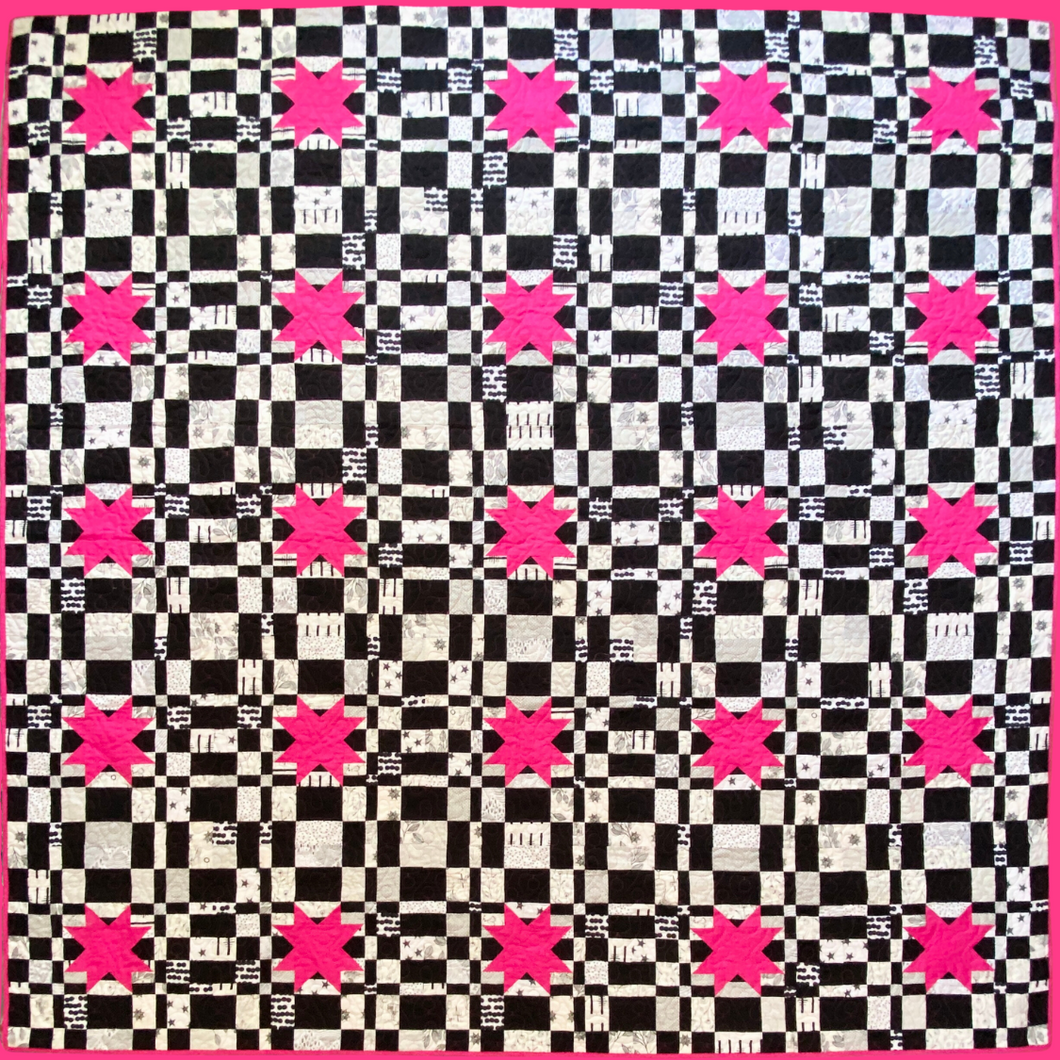Strippy Stars PDF Quilt Pattern