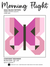 Load image into Gallery viewer, Morning Flight 18" Individual Block Pattern
